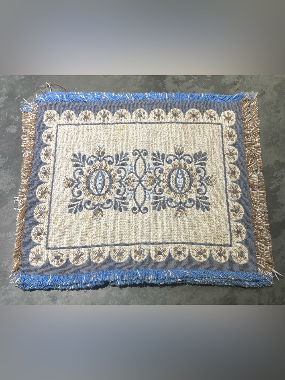 Vintage Austrian Cotton Linen Placemats